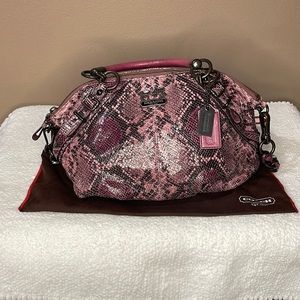 Coach 1941 collection! Purple snake skin. Like new !